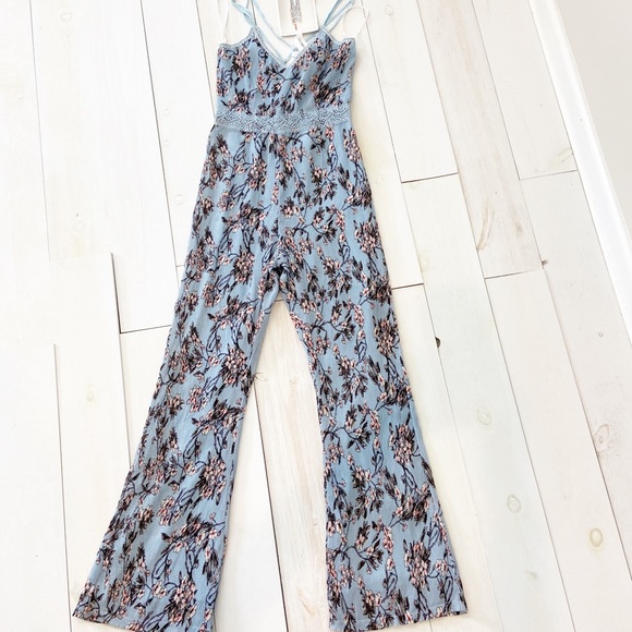 Anthropologie Pants - Anthropologie Foxydox Lillian Floral Jumpsuit